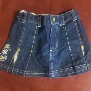 Rocawear mini Jean toddler skirt
